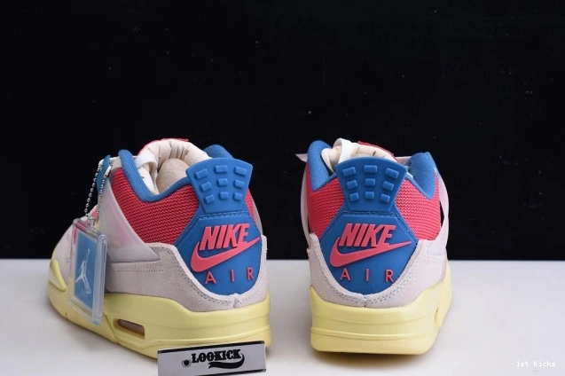 1st Kicks Shoes Retro 4 Ice Union Jordan Air Guava DC9533-800 0724